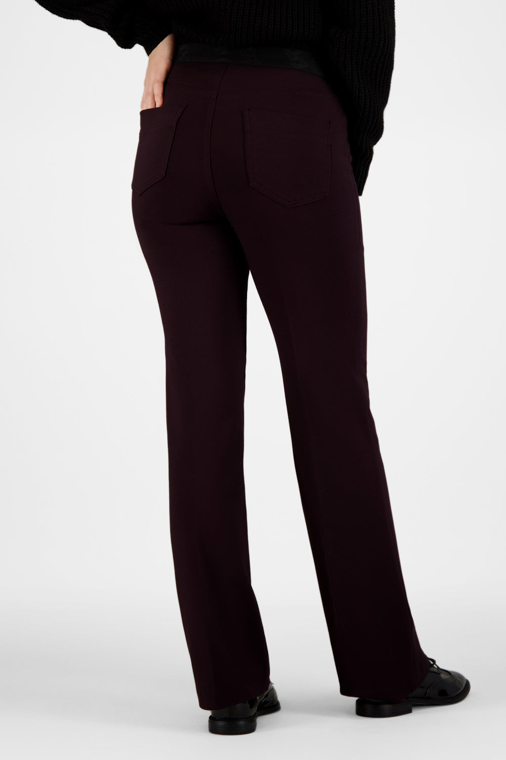 Gardeur Women Damen Hose ZILLA - Slim Fit - ZILLA-601461-3039 - dunkelbordeaux - Braun