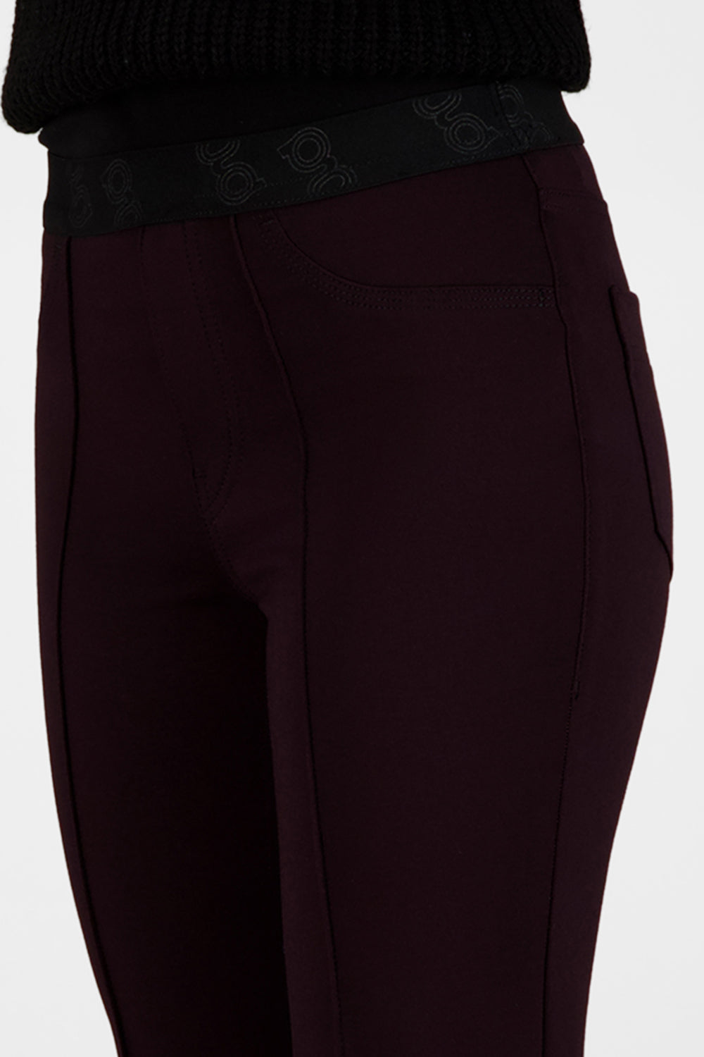 Gardeur Women Damen Hose ZILLA - Slim Fit - ZILLA-601461-3039 - dunkelbordeaux - Braun