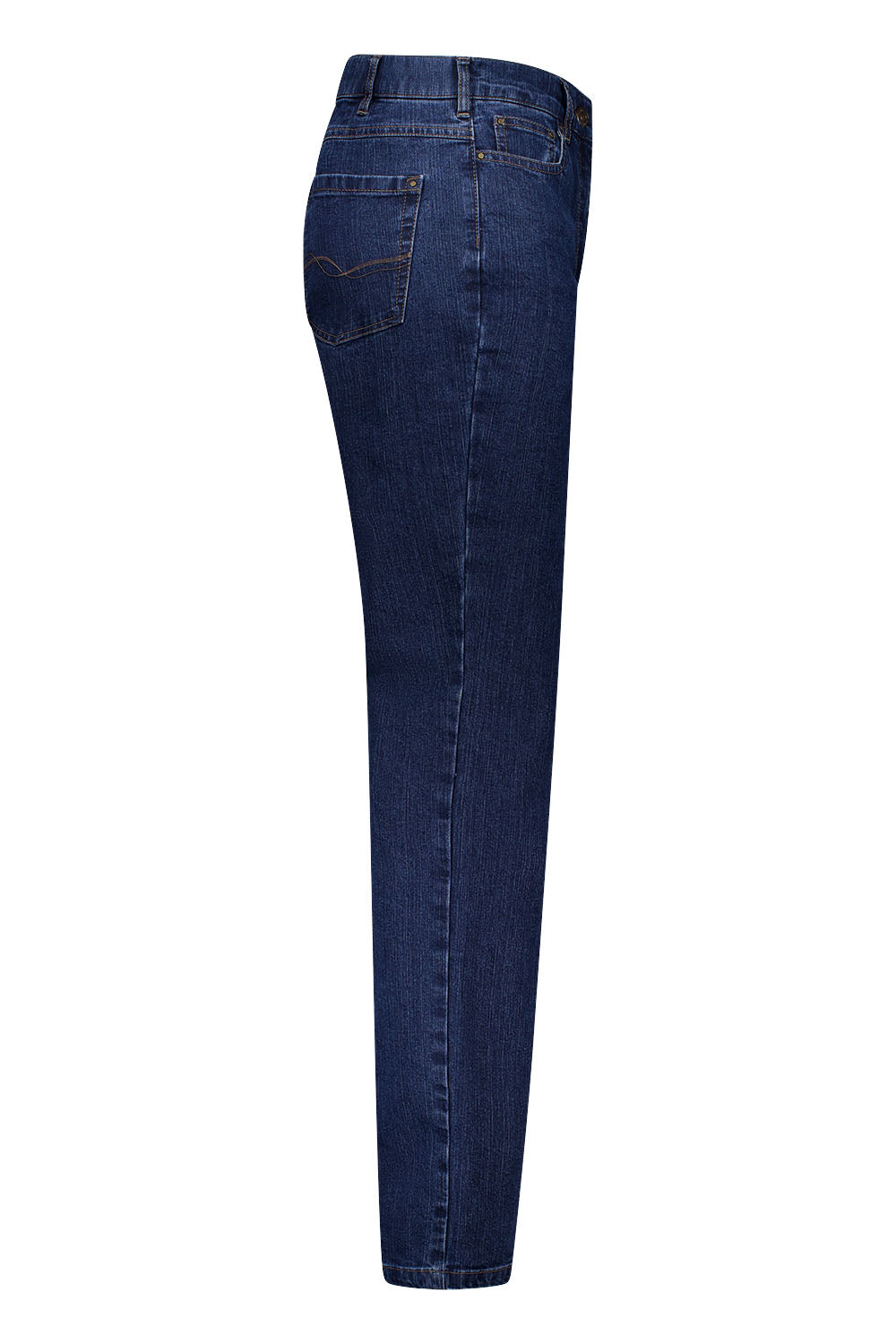 Gardeur Women Damen Hose GRETAH - Comfortable Fit - GRETAH-970081-7268 - dark stone - Blau