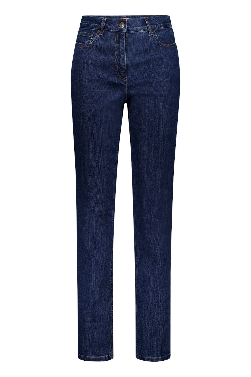 Gardeur Women Damen Hose GRETAH - Comfortable Fit - GRETAH-970081-7268 - dark stone - Blau