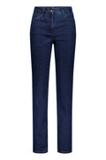 Gardeur Women Damen Hose GRETAH - Comfortable Fit - GRETAH-970081-7268 - dark stone - Blau