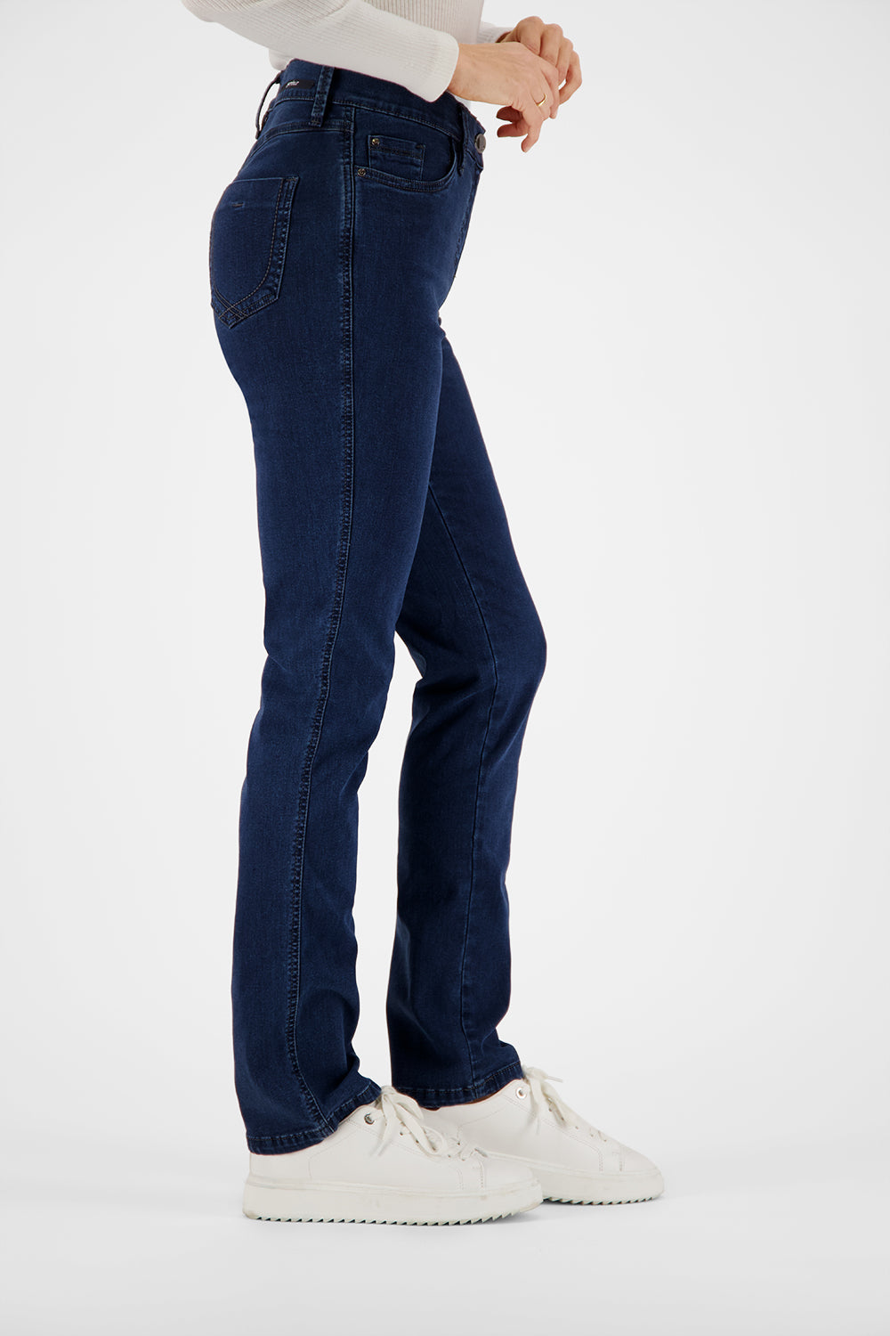 Gardeur Women Damen Hose MAJA4 - Slim Fit - MAJA4-670991-7268 - dark stone - Blau