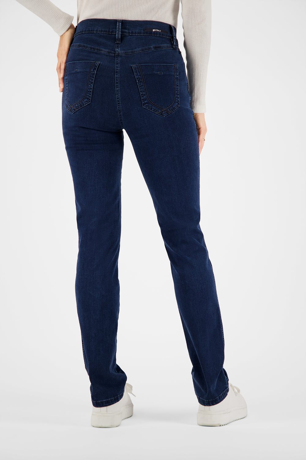 Gardeur Women Damen Hose MAJA4 - Slim Fit - MAJA4-670991-7268 - dark stone - Blau