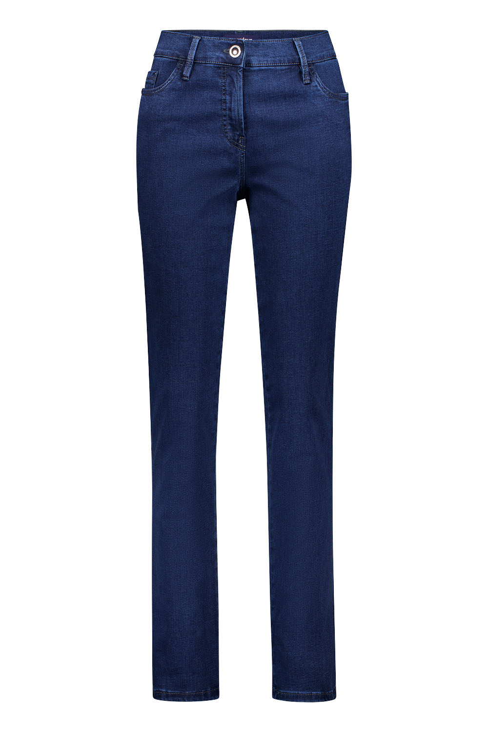 Gardeur Women Damen Hose MAJA4 - Slim Fit - MAJA4-670991-7268 - dark stone - Blau