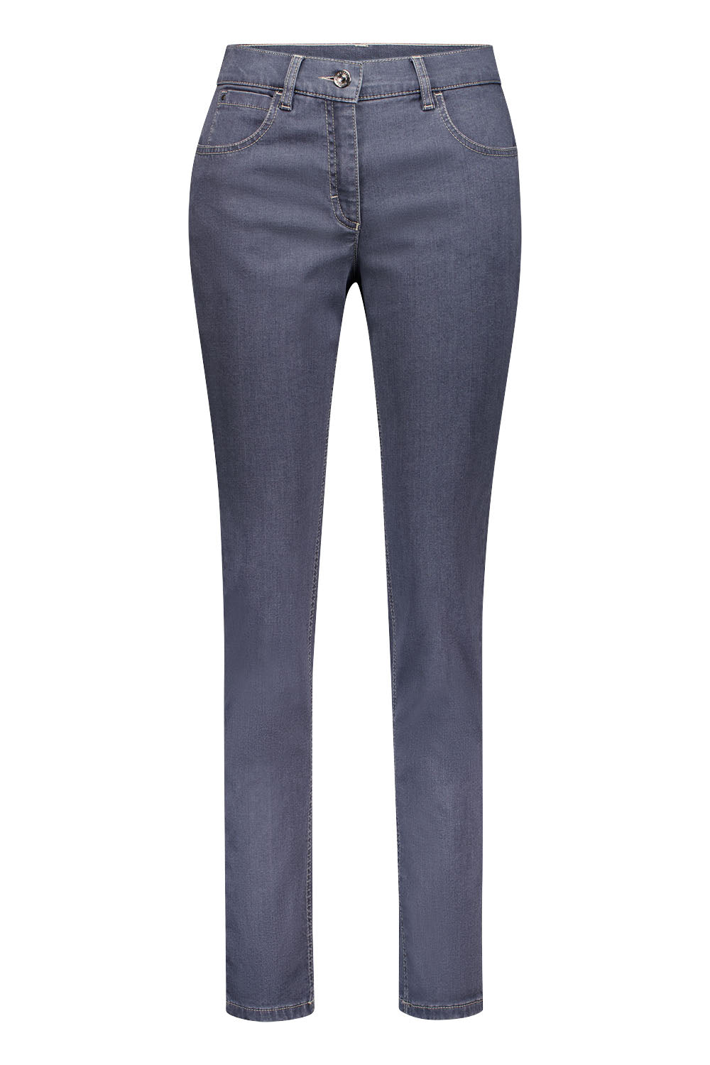 Gardeur Women Damen Hose TWIGYH - Super Slim Fit - TWIGYH-970191-7298 - dark grey - Grau