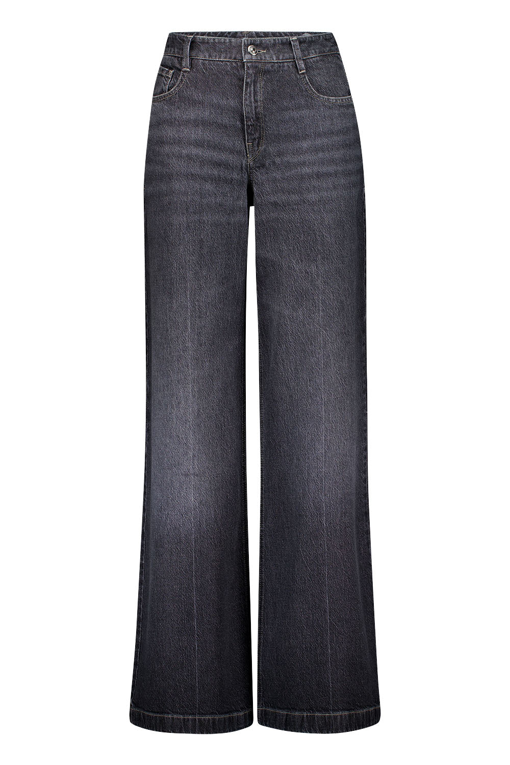 Gardeur Women Damen Hose ULETTA - Modern - ULETTA-670501-7398 - dark grey used - Grau