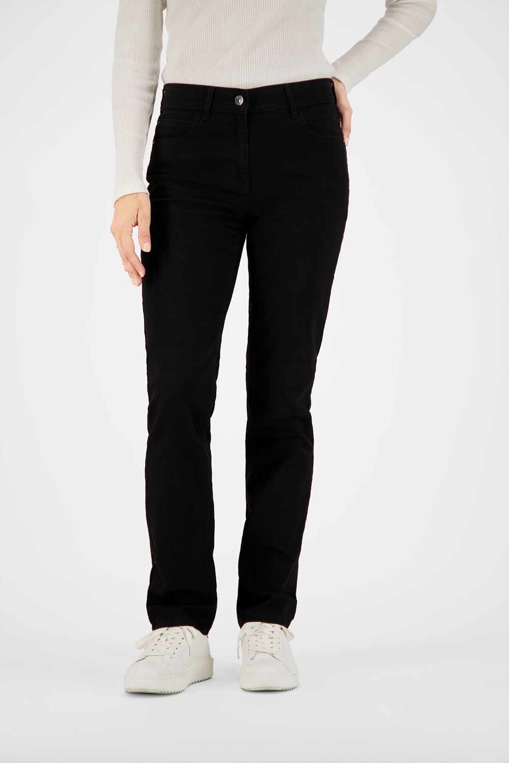 Gardeur Women Damen Hose CORAH - Special Fit - CORAH-970081-7799 - black black - Schwarz