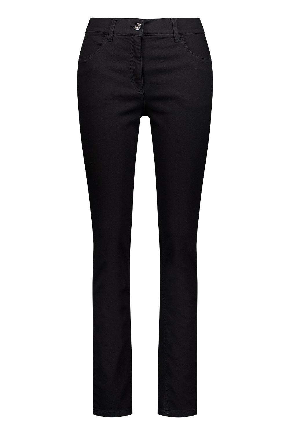 Gardeur Women Damen Hose TWIGYH - Super Slim Fit - TWIGYH-970111-7799 - black black - Schwarz