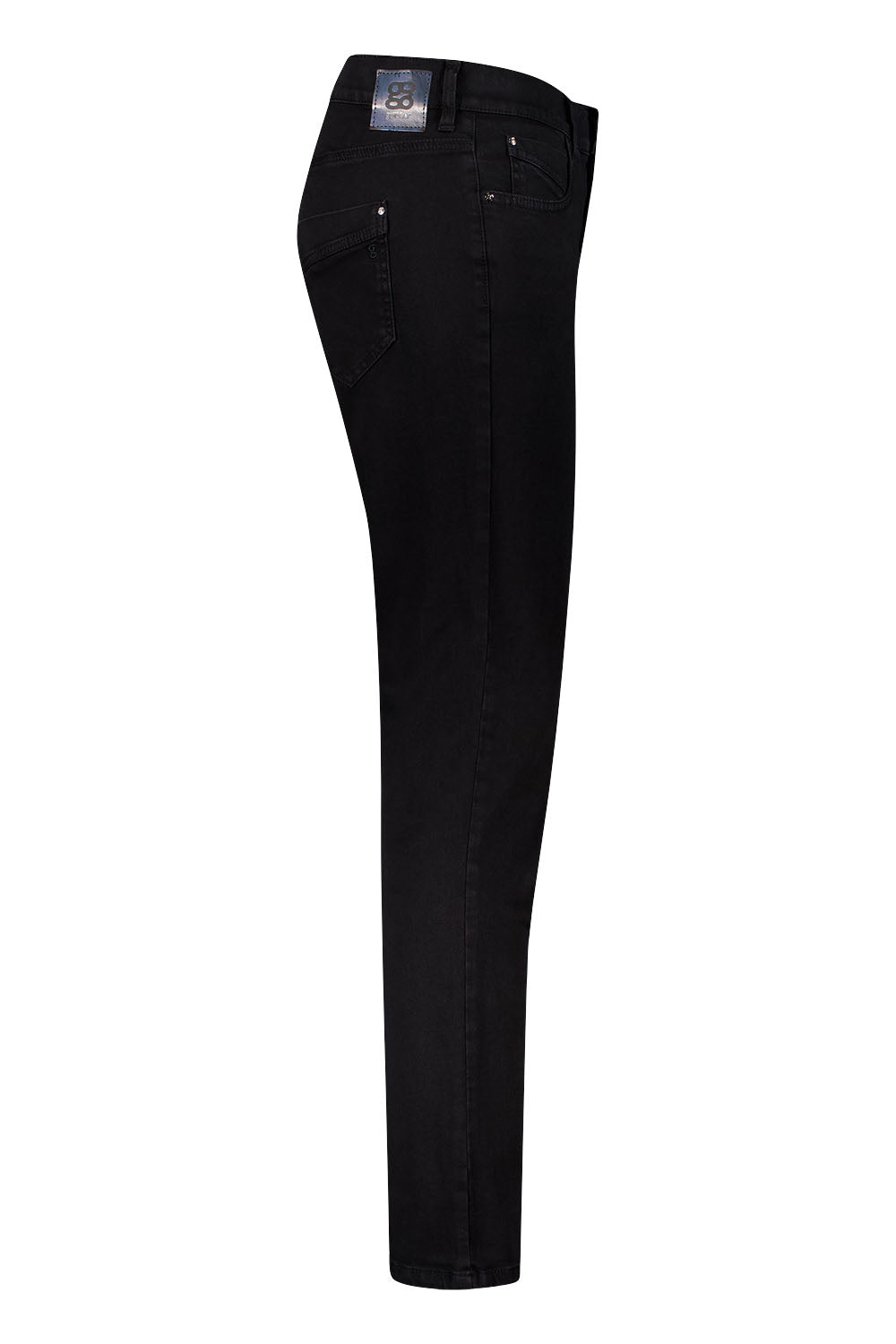 Gardeur Women Damen Hose ZURI135 - Slim - ZURI135-670701-7799 - black black - Schwarz