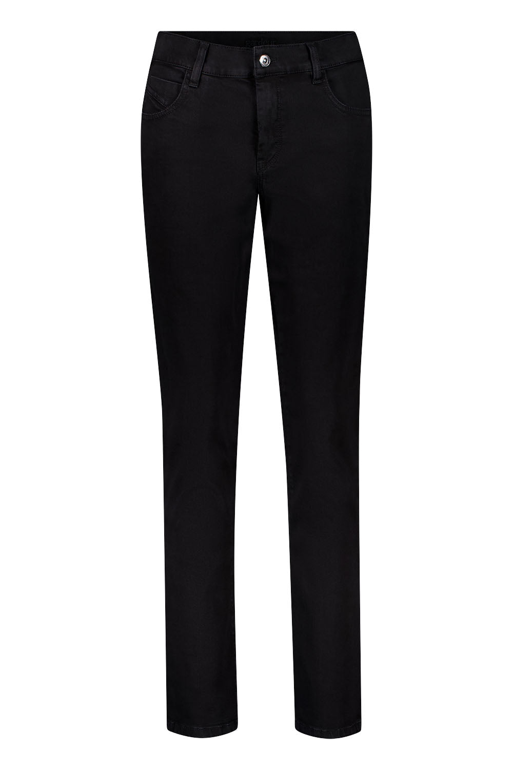 Gardeur Women Damen Hose ZURI135 - Slim - ZURI135-670701-7799 - black black - Schwarz
