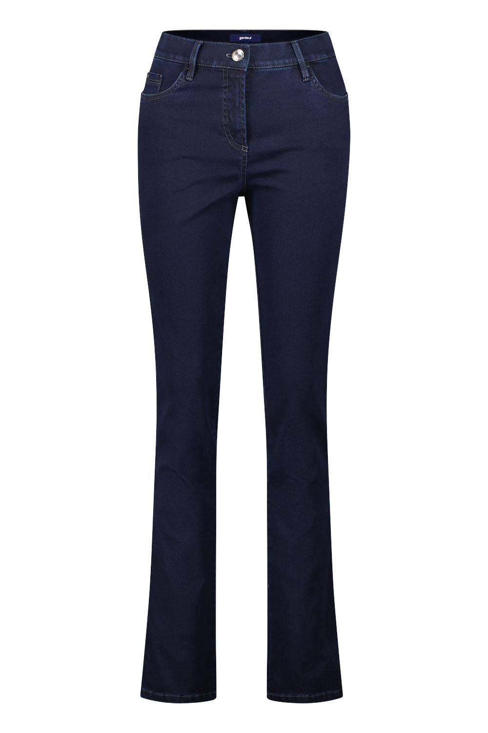 Gardeur Women Damen Hose MAJA4 - Slim - MAJA4-1839-8048 - blue black - Blau