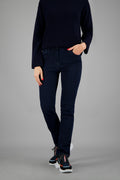 Gardeur Women Damen Hose MAJA4 - Slim - MAJA4-1839-8048 - blue black - Blau