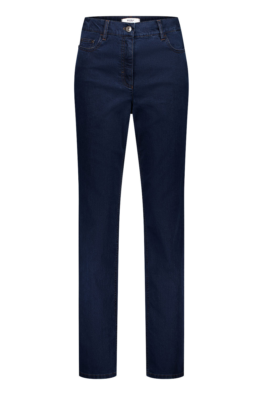 Gardeur Women Damen Hose GRETAH - Comfortable Fit - GRETAH-970081-8269 - dark blue overdye - Schwarz