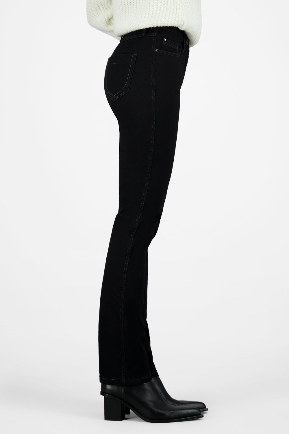 Gardeur Women Damen Hose MAJA4 - Slim - MAJA4-1839-8999 - black black - Schwarz