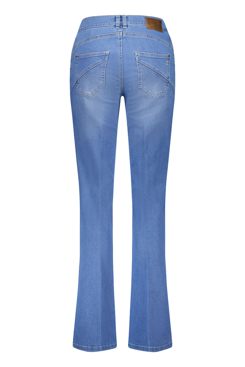 Gardeur Women Damen Hose ZURI126 - Slim Fit - ZURI126-670721-7167 - stone used - Blau